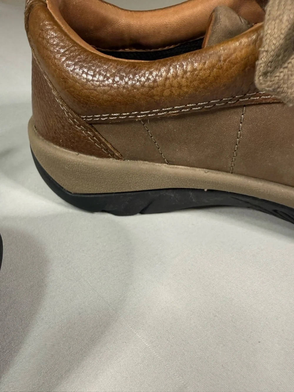 KEEN Womens 10.5 Brown Leather‎ Comfort Walking Casual Shoes Hiking